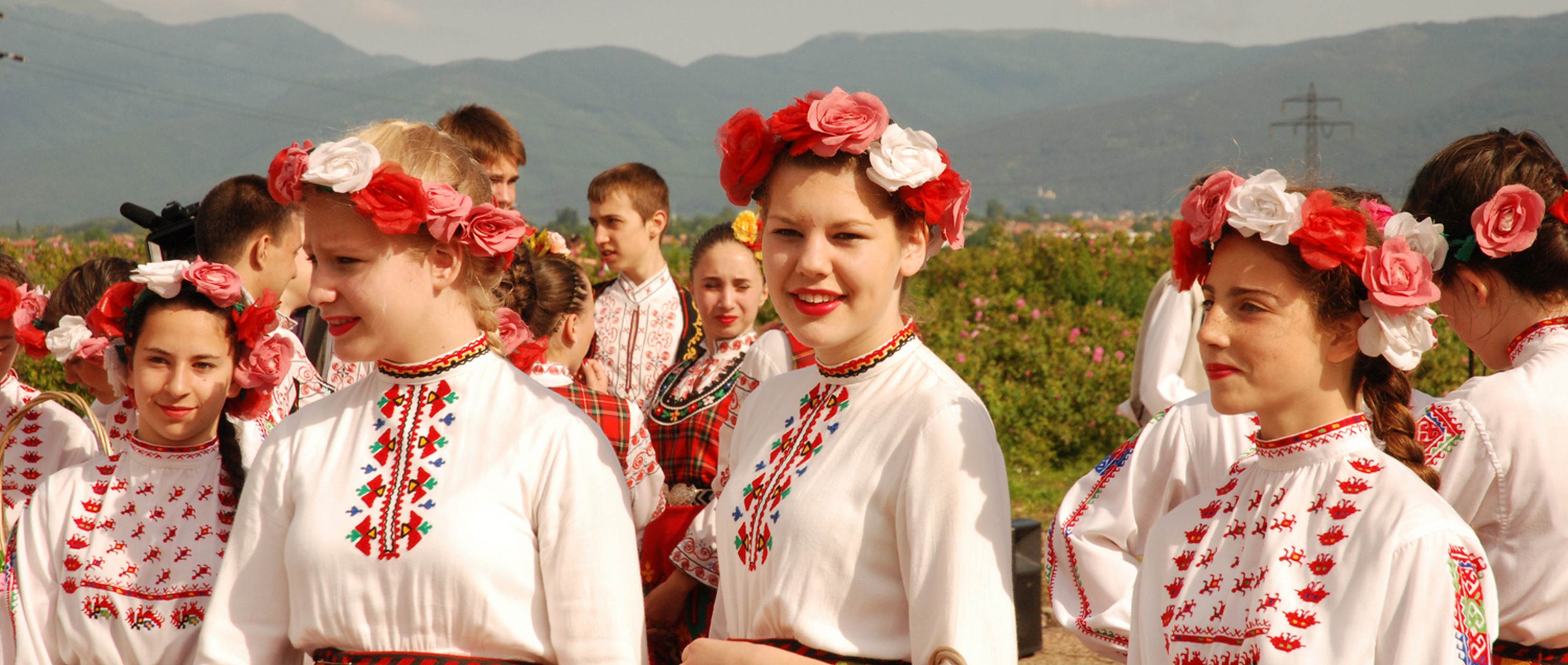 Beim Rosenfest in Bulgarien . Bildrechte Matthias Ptzold - Lupe Reisen