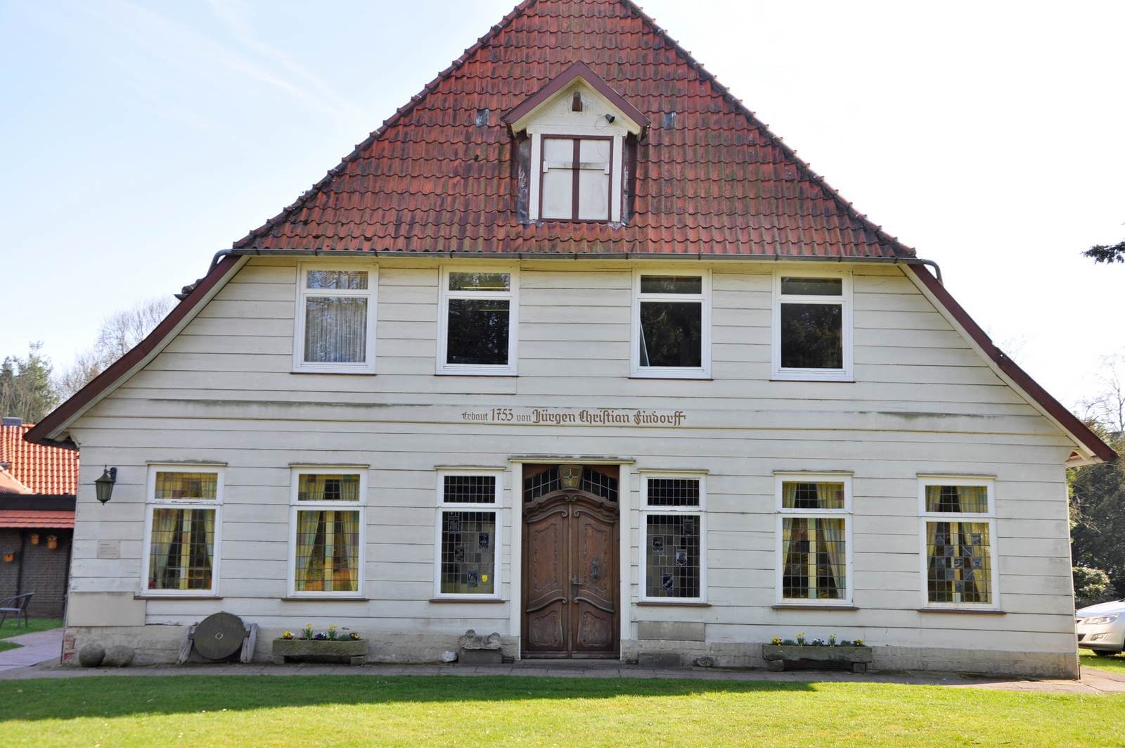 Foto: Wohn- und Brohaus des Moorkolosinators Jrgen Christian Findorff aus dem 18. Jh. in Osterholz-Scharmbeck - Lupe Reisen